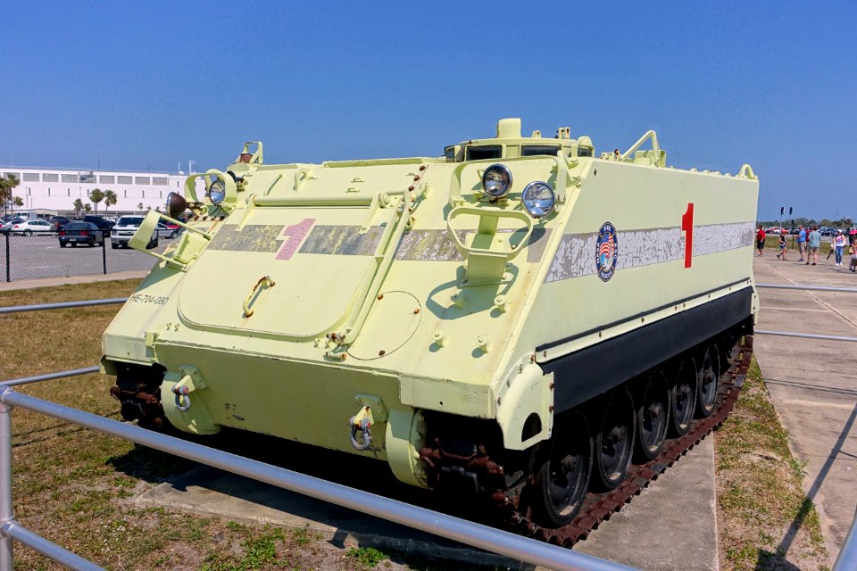 M113 Armored Escape Vehicle - Kennedy Space Center - Cape Canaveral, Florida - DSC02735