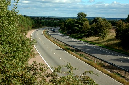 M10 motorway in 2005