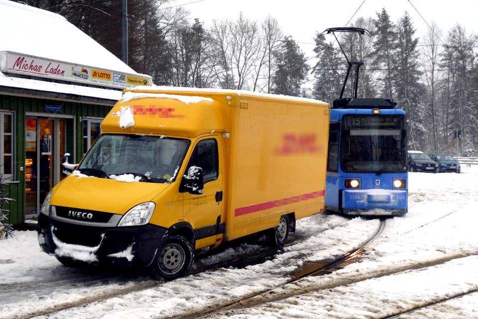 München, Straßenbahn 15, Fahrwegstörung, 1