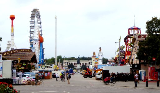 München, Oktoberfest 2016, vor Eröffnung, 2