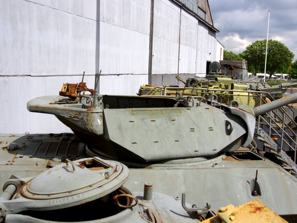M10 Achilles Tank Destroyer turet, photographed at the Aalborg Forsvars- og Garnisonsmuseum