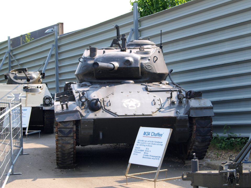 M24 Chaffee US Army at Sinsheim