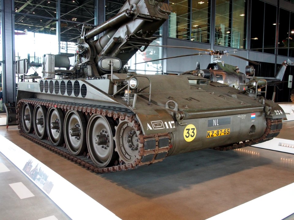 M107 Howitzer Nationaal Militair Museum