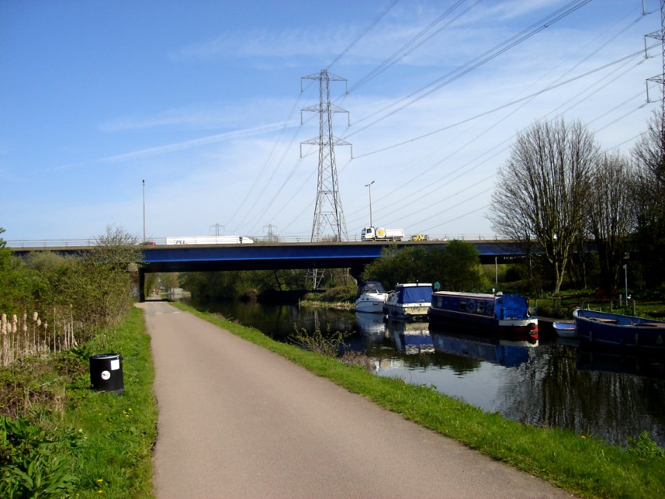 M25 Road Bridge Enfield Lock