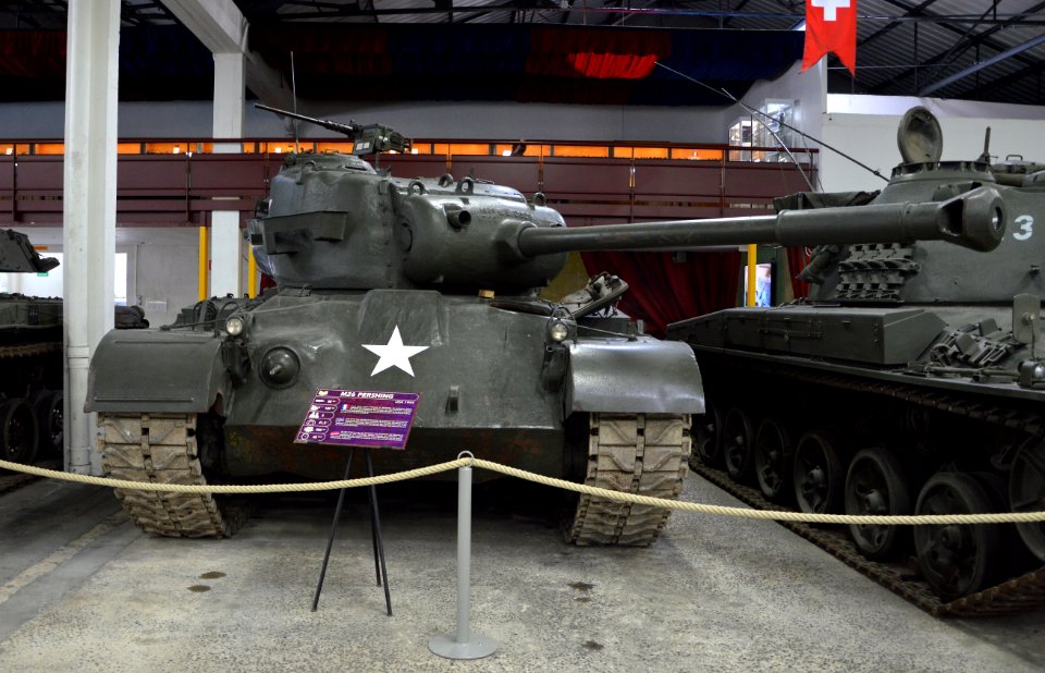 M26 Pershing in the Musée des Blindés