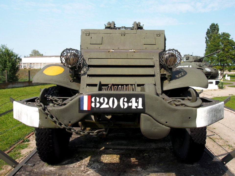 M3 White halftrack at Casemate 35-3 - Marckolsheim, photo 1