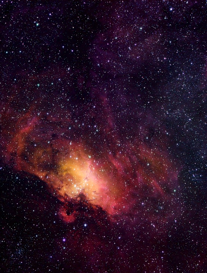 M16 Eagle Nebula Widefield and Narrowbands