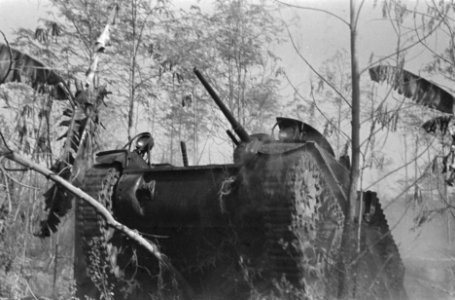 M3A1 Stuart tank Atlas e eskadron Vechtwagens KNIL, Bestanddeelnr 44-3-4