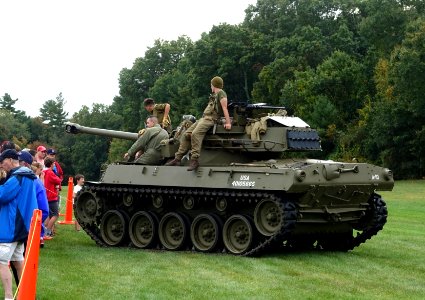 M24 Chaffee tank - Battle for the Airfield, 2017 - Collings Foundation - Massachusetts - DSC07003