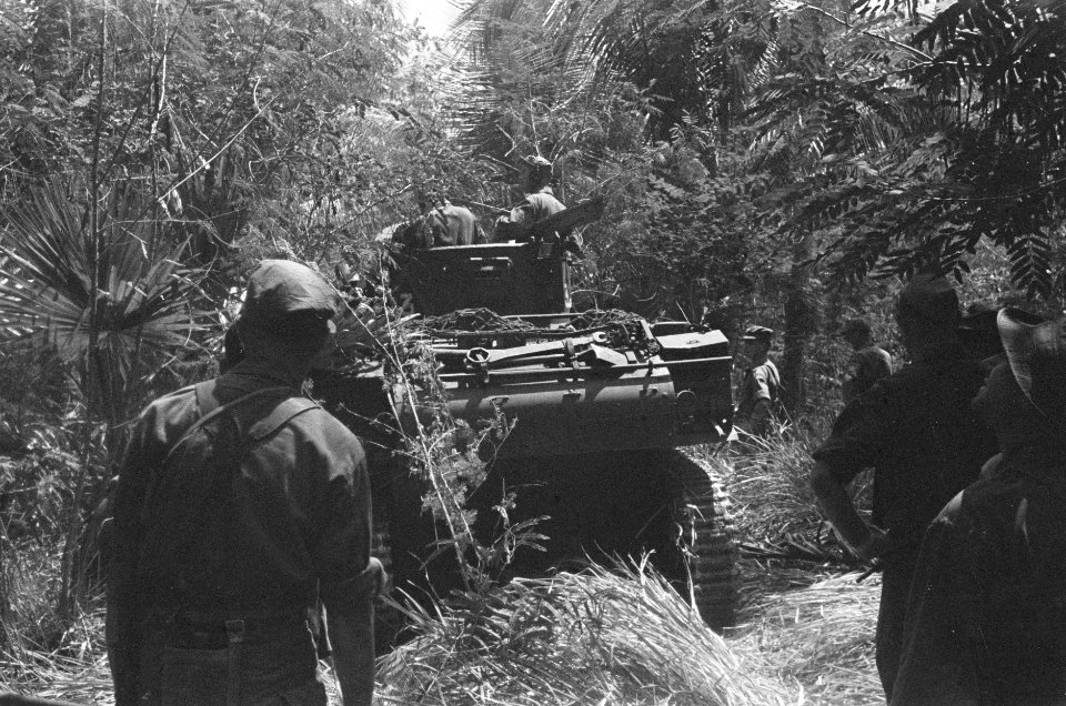 M3A1 Stuart tank e eskadron Vechtwagens KNIL, Bestanddeelnr 46-1-5