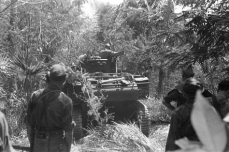 M3A1 Stuart tank e eskadron Vechtwagens KNIL, Bestanddeelnr 46-1-4