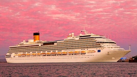 Cruise ship seafaring ship travel photo