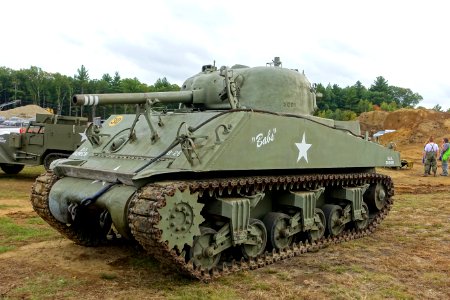 M4 Sherman tank 'Babs' - Collings Foundation - Massachusetts - DSC07115