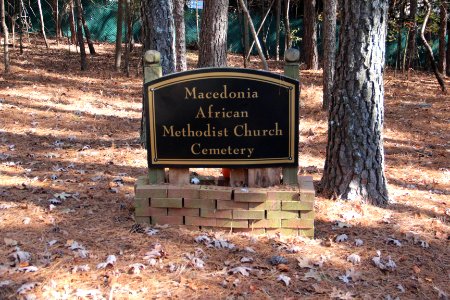 Macedonia African Methodist Church Cemetery, Johns Creek, GA Nov 2017 1