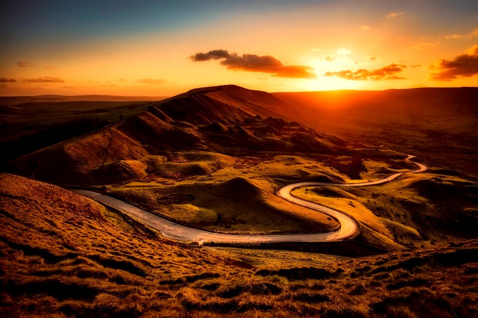 Sunset sunrise vista