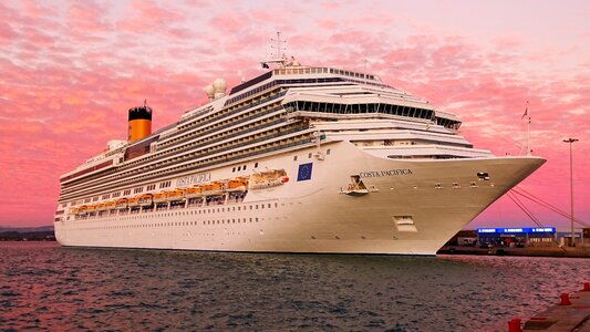 Cruise ship seafaring ship travel photo