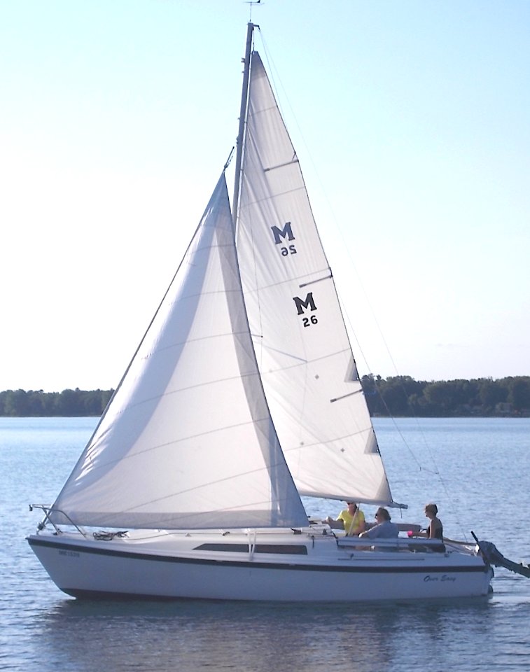MacGregor 26 sailboat Easy Over 2528