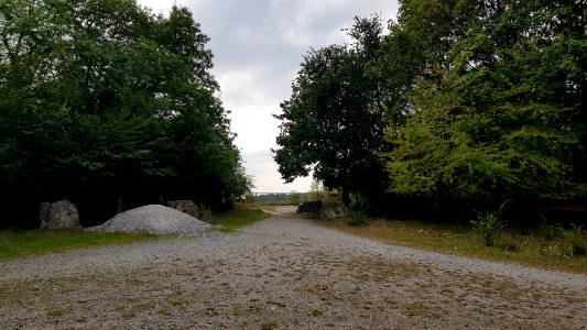 Maastricht-uitzichtpunt bij Kasteelruïne Lichtenberg