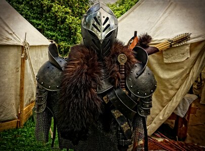 Metal harnisch armor knight