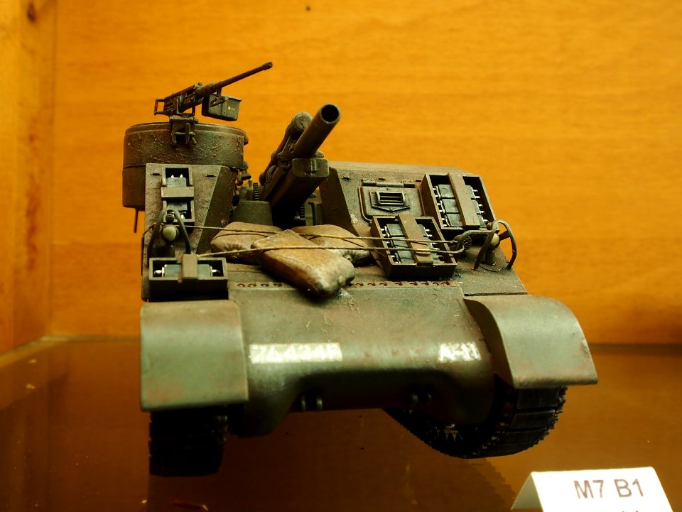M7 B1 model in the Musée des Blindés, France