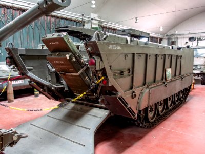 M752 self-propelled launcher, Gunfire museum Brasschaat pic4