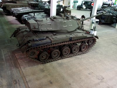 M41 Walker Bulldog, Tanks in the Musée des Blindés, France, pic-3