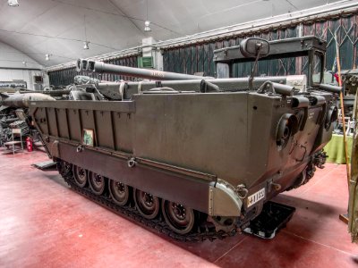M752 self-propelled launcher, Gunfire museum Brasschaat pic1