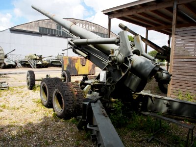 M52 155mm Canon No 44428 in Aalborg Forsvars- og Garnisonsmuseum, pic3