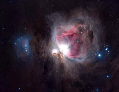 M42 Orion Nebula and Running Man (Dust and Gas)