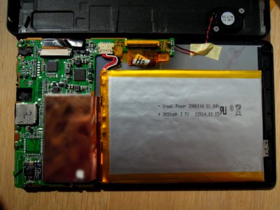 M7100AVD V1.1 20140607 TAB744 greatpower 3000mAh 3.7V battery