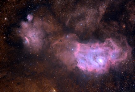 M8 Lagoon Nebula True Colour 4K