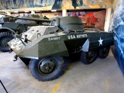 M8 greyhound, AMM8, Musée des Blindés, France