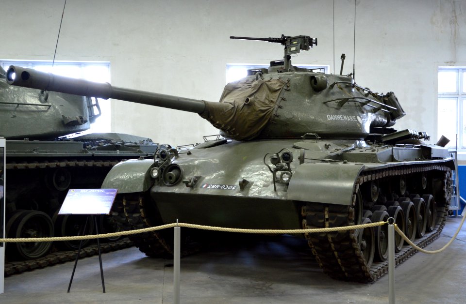 M47 Patton in the Musée des Blindés