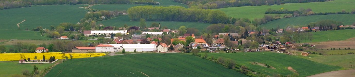 Měrunice (okres Teplice) - panorama
