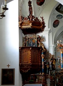 Münsterlingen Klosterkirche Kanzel1