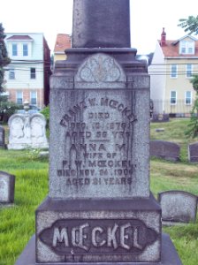 Mœckel Obelisk, Voegtly Cemetery, 2015-08-09. 01