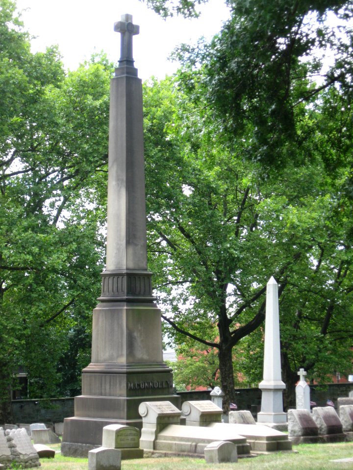 M. Connolly Obelisk, St. Mary’s Cemetery, 2020-08-11