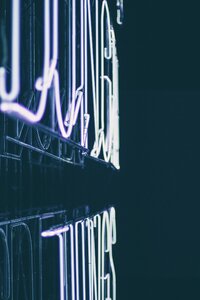 Illuminated lights sign