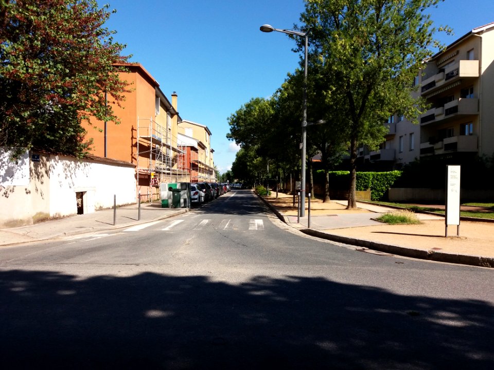 Lyon 5e - Rue Pauline Marie Jaricot, depuis la rue Roger Radisson