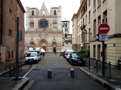 Lyon 5e - Rue de la Brèche, depuis la rue Tramassac