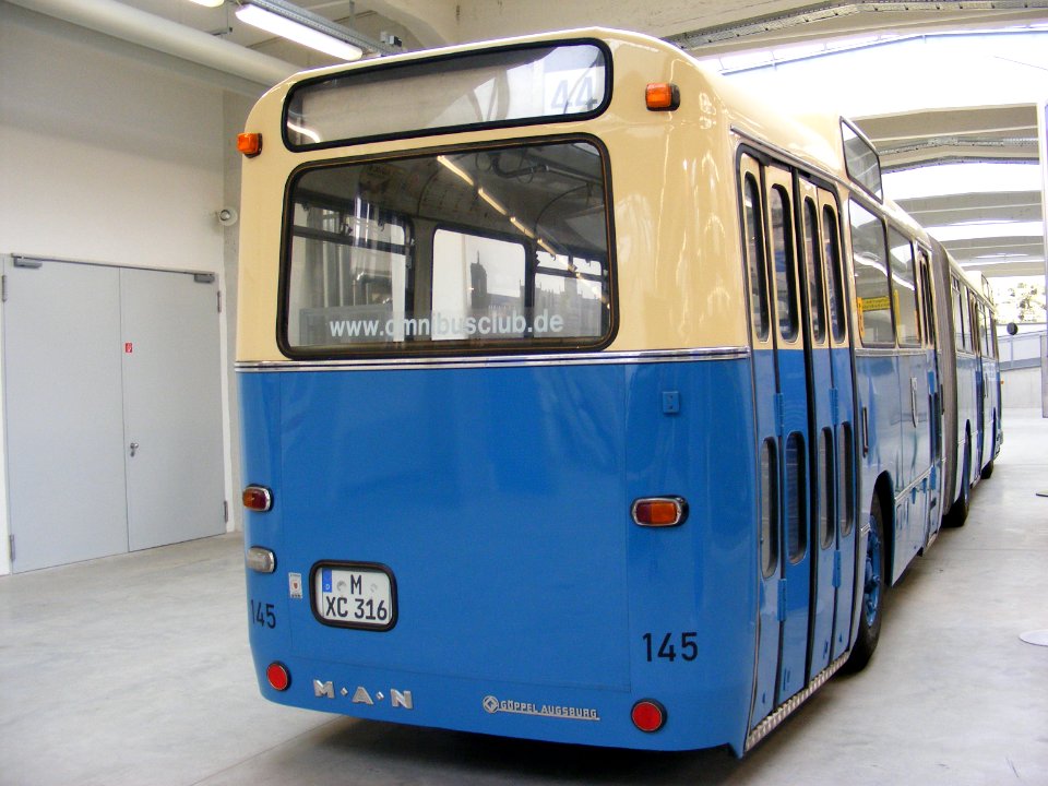 M.A.N.-Göppel 890 UG M 16 A - Heck (MVG Museum München)