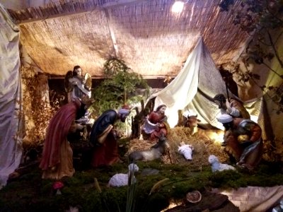 Lyon 6e - Église du Saint-Nom-de-Jésus, crèche 2019 (2)