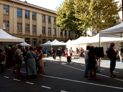 Lyon 5e - Rue de la Brèche, Les Tupiniers du Vieux Lyon 2019 dans l'école Aux Lazaristes (1)