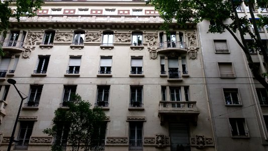 Lyon 6e - Avenue Maréchal Foch - Immeuble au numéro 9