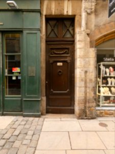 Lyon 5e - Rue Saint Jean - Maison au numéro 3 - Porte