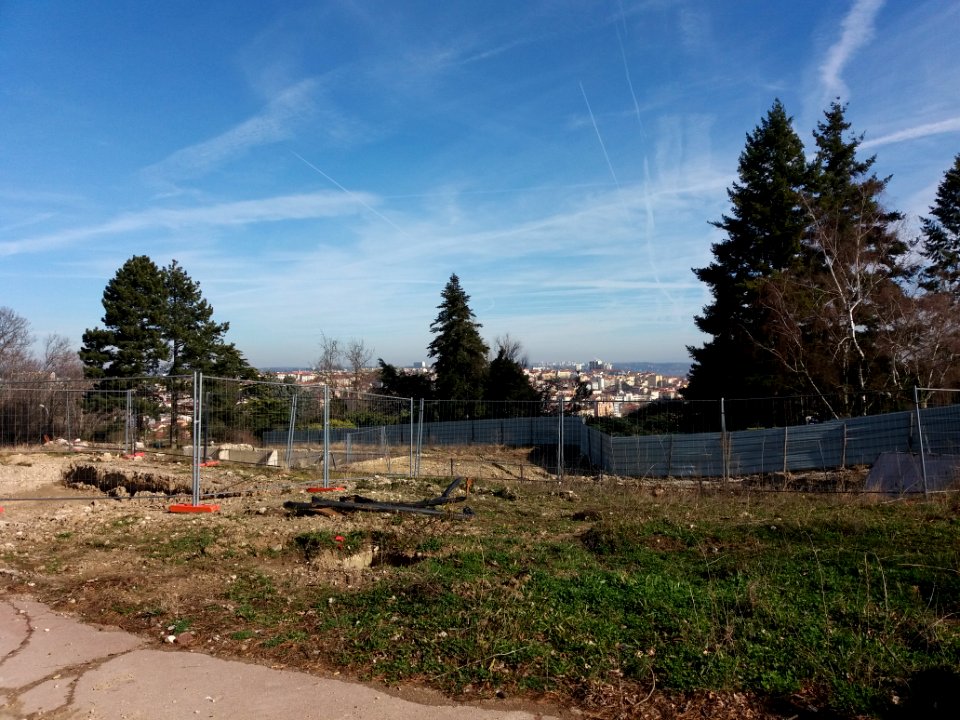 Lyon 5e - Résidence de la Sarra démolie (01)