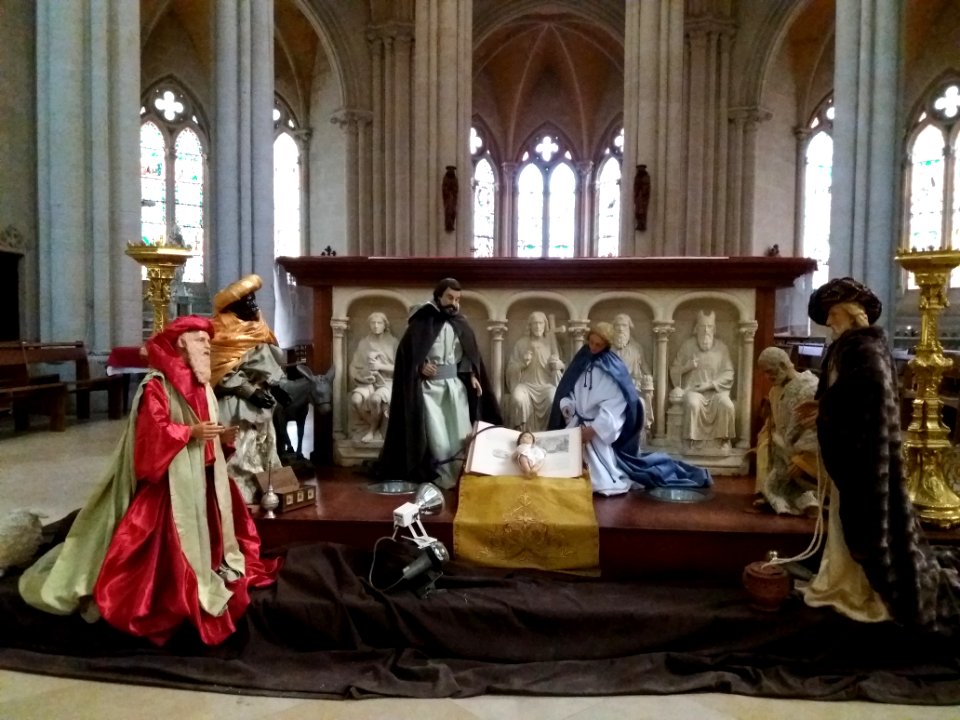 Lyon 6e - Église de la Rédemption, crèche 2019