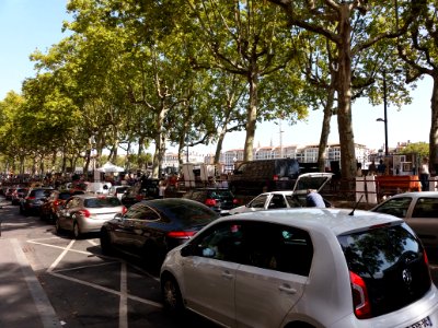 Lyon 5e - Quai Romain Rolland, marché de la Création