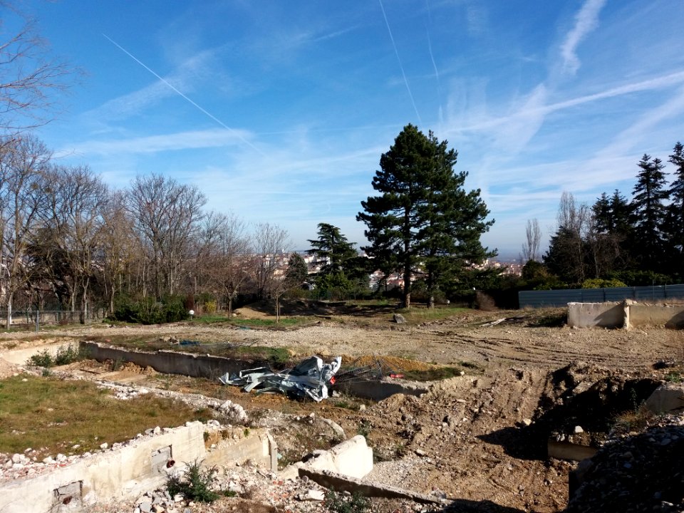 Lyon 5e - Résidence de la Sarra démolie (02)