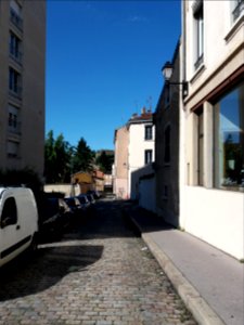 Lyon 5e - Rue des Anges, depuis la rue de Trion
